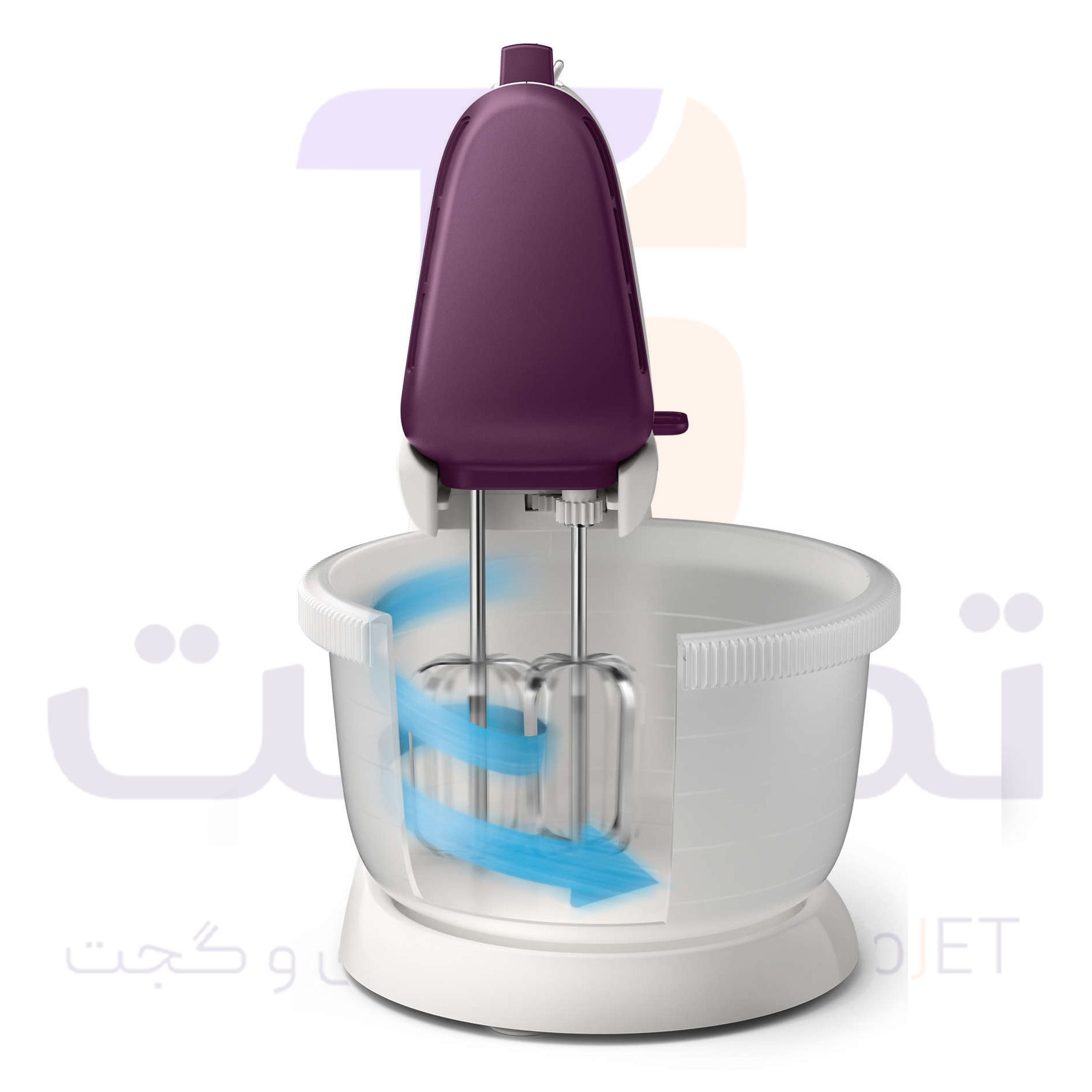 همزن کاسه دار فیلیپس HR3745 | همزن برقی 450 وات Philips