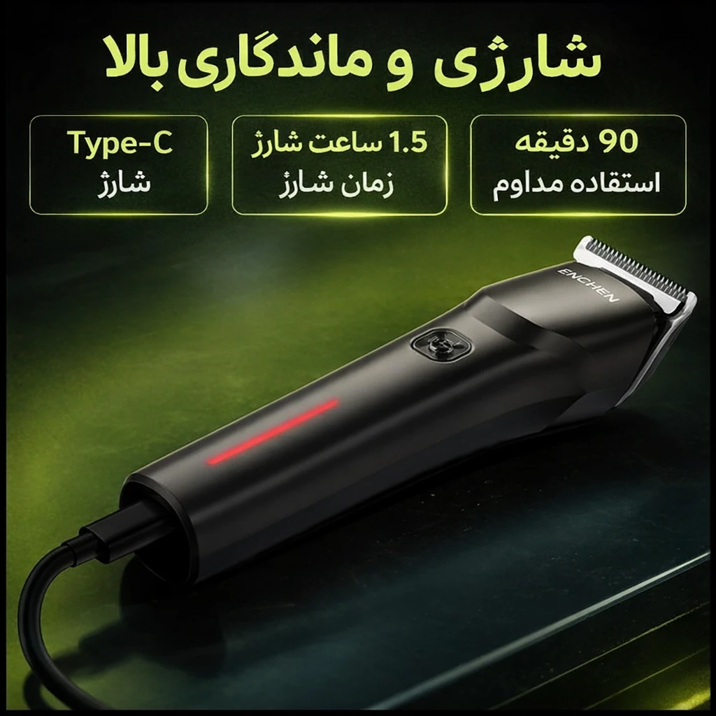 ماشین اصلاح ENCHEN Beardo 2 | تریمر دقیق روزانه