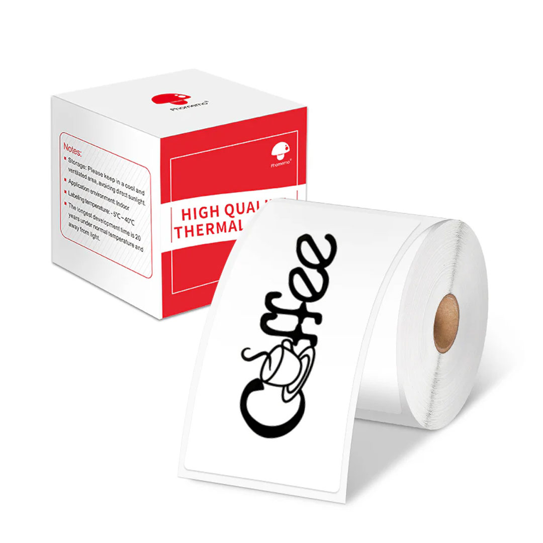 لیبل پرینتر حرارتی سایز 80×50