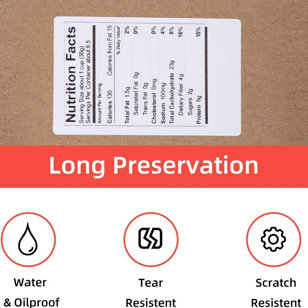 لیبل پرینتر حرارتی سایز 80×50