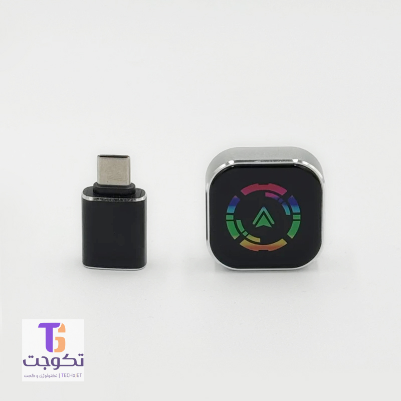 کارپلی و اندروید اتو 4کاره مدل Wireless CarPlay/Android Auto Q1A